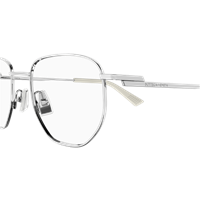 Napoli - Corso Giuseppe Garibaldi 197 - Montatura vista Bottega Veneta BV1301O002-SILVER-SILVER-TRANSPARENT50 - BV1301O002-SILVER-SILVER-TRANSPARENT50